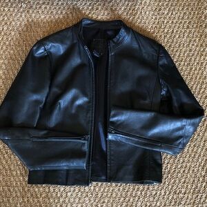 BCBGMaxAzria Black Leather Jacket
